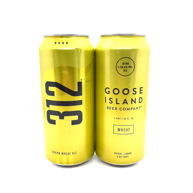 Goose Island 312 16oz Cans Beer On The Wall
